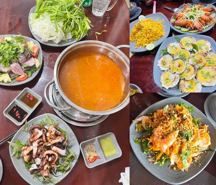 quán hải sản ngon ở Mũi Né Sao Biển