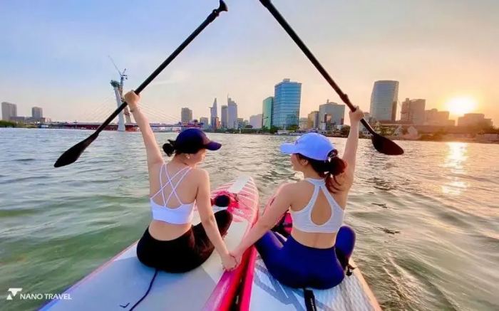địa điểm chèo sup ở Đà Nẵng sông Hàn