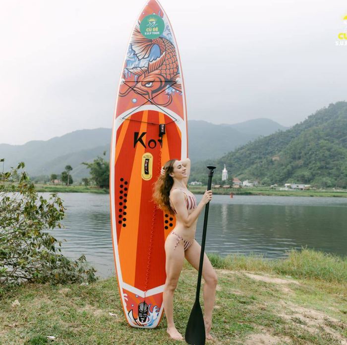 địa điểm chèo sup ở Đà Nẵng Cu Đê