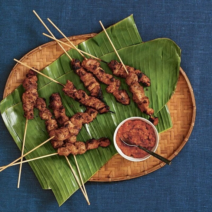 Du lịch Malaysia tự túc nên ăn Xiên nướng Satay