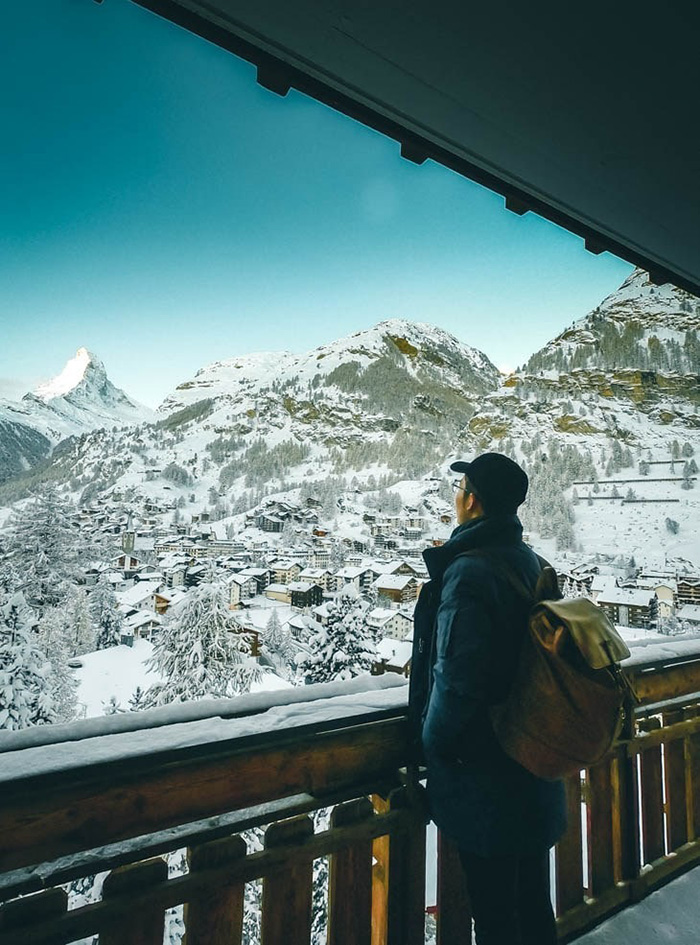 Zermatt được nhiều du khách ví von là ngôi làng đẹp như cổ tích của Thuỵ Sĩ.