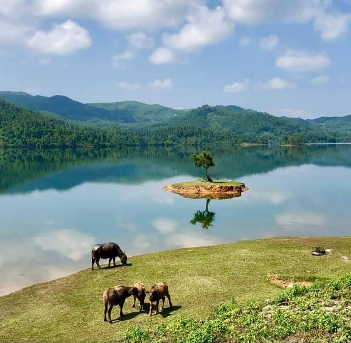 Khám phá hồ Phú Ninh Quảng Nam