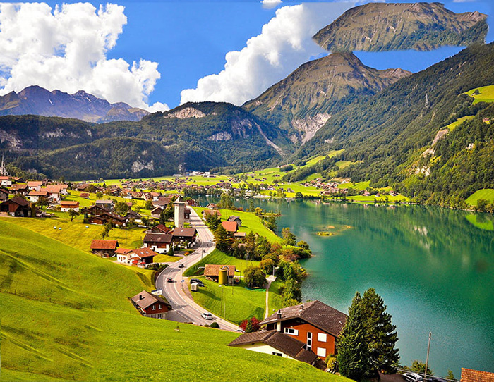 Interlaken được là thành phố mang nhiều nét độc đáo và hấp dẫn của Thụy Sĩ.