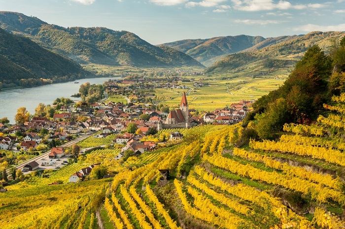 Vẻ đẹp cổ điển của thung lũng Wachau nước Áo