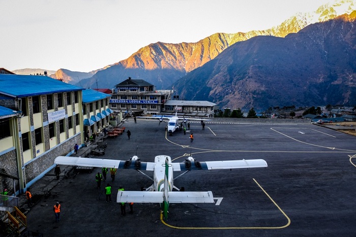 Sân bay ở Kathmandu - Trekking lên đỉnh Everest