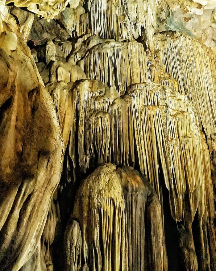 Stalactites inside the Ban On Cave 
