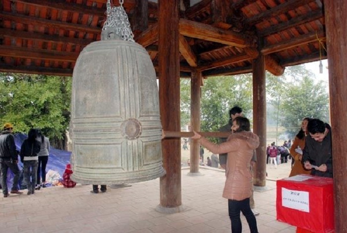 Da District pagoda - a spiritual tourist destination in Cao Bang is impressive