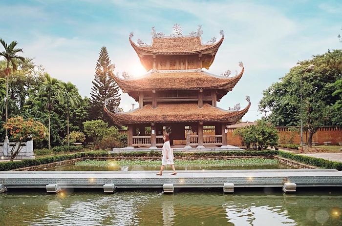 Nom pagoda is a spiritual tourist destination in Hung Yen