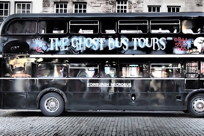 Tham quan xe buýt ma, Edinburgh - Những điểm tham quan kỳ lạ ở Anh