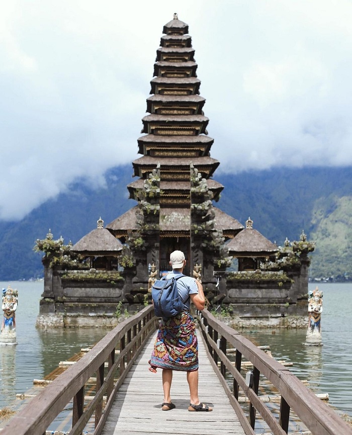 Đền Pura Segara Ulun Danu Batur - Hồ Batur đảo Bali Indonesia