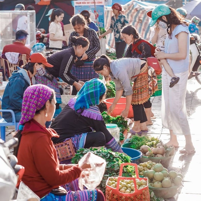 vegetables - products at Cao Bang fair