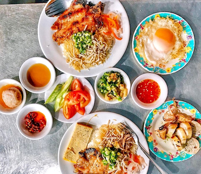 Những quán ăn trưa ngon ở Phú Quốc - cơm tấm Huỳnh Như