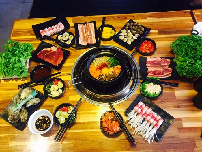 quán nhậu ở Phú Quốc - Soowon BBQ Phú Quốc thực đơn