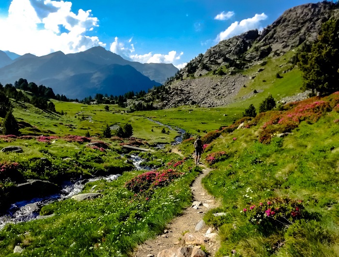 Đường đi bộ ở Adorra du lịch Andorra