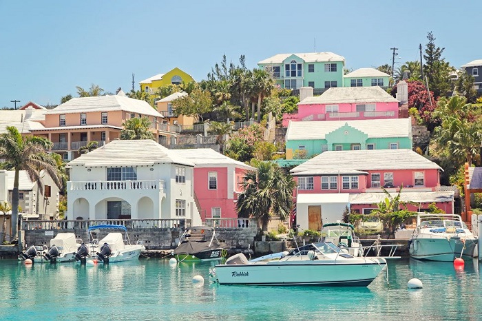 Ngôi làng đầy màu sắc của Flatt  Du lịch Bermuda