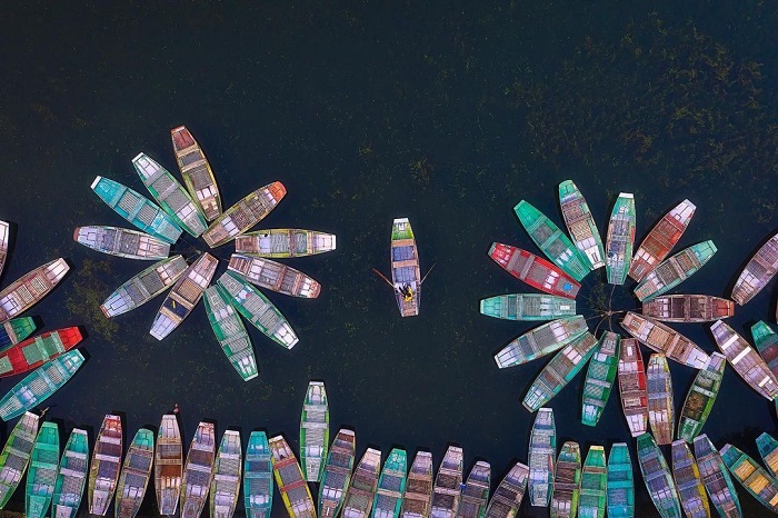 Bến thuyền Tam Cốc là bến thuyền đẹp ở Việt Nam