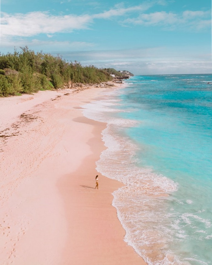 Những bãi cát hồng nổi tiếng ở Bermuda Du lịch Bermuda