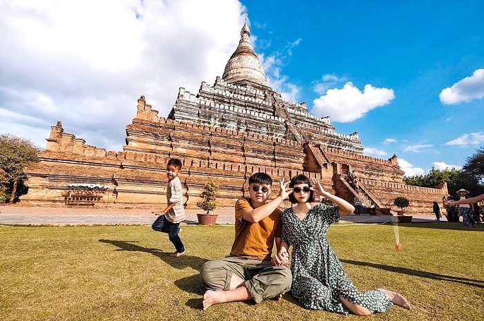 Kinh nghiệm khám phá chùa Shwesandaw Myanmar