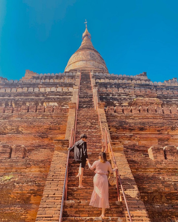 chùa Shwesandaw Myanmar ở đâu