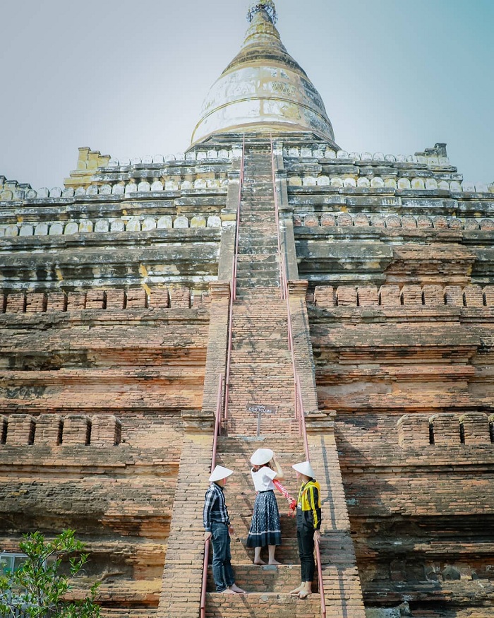 Vẻ đẹp của chùa Shwesandaw Myanmar