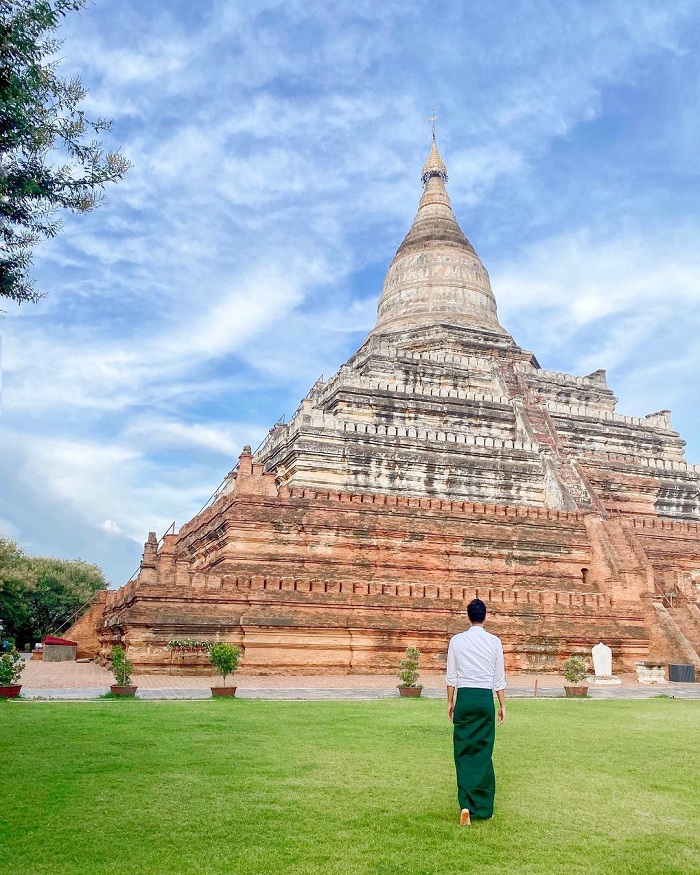 Vẻ đẹp của chùa Shwesandaw Myanmar
