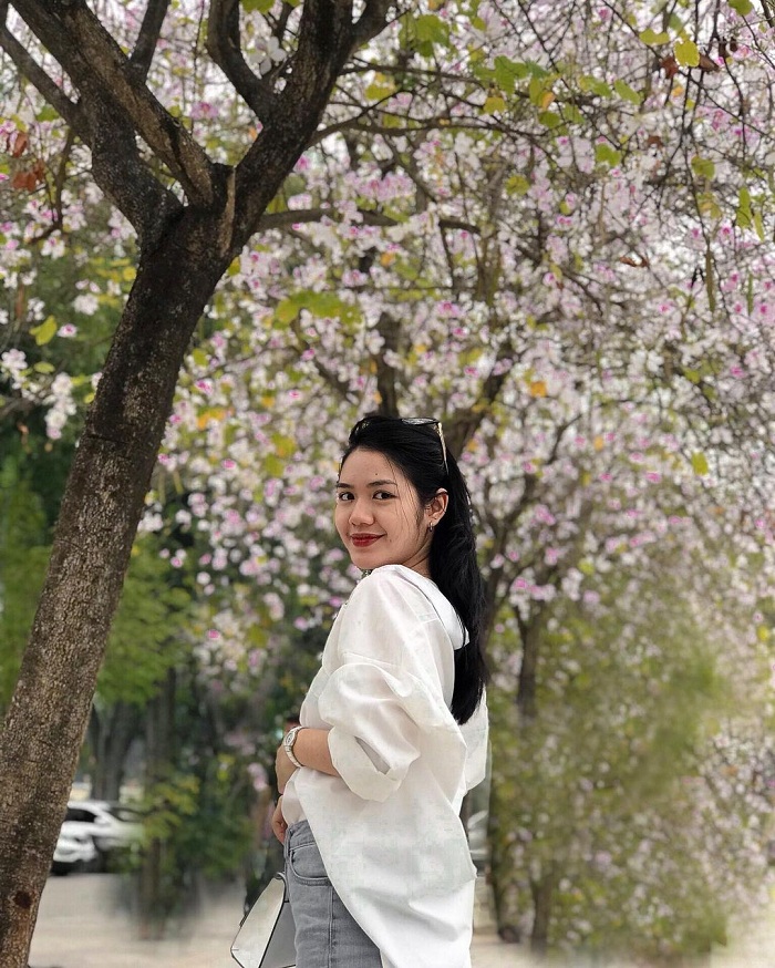 Hoàng Diệu là con đường hoa đẹp ở Hà Nội