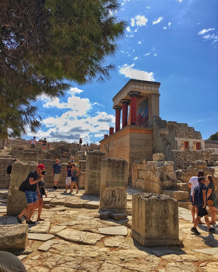Cung điện Knossos - địa danh trong thần thoại Hy Lạp