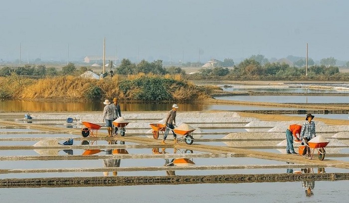 đảo Long Sơn Vũng Tàu - ruộng muối