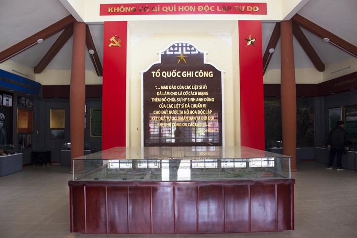 Historical and cultural relic of Tua Hai victory - monument stele