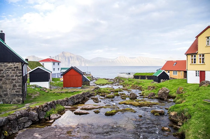 Làng Gjógv - Du lịch quần đảo Faroe