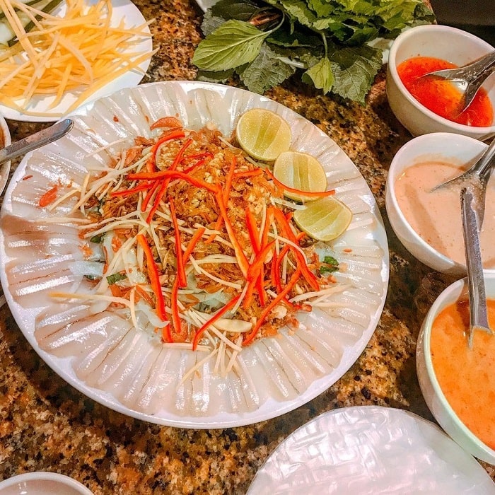 Nha Trang apricot fish salad specialties 