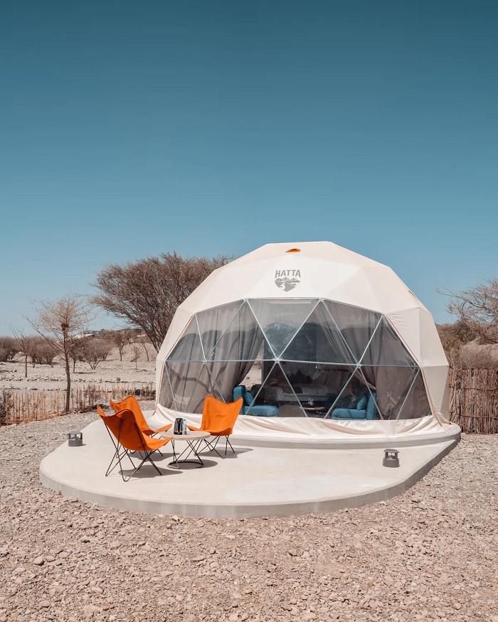 Cắm trại trong công viên Hatta Dome hoạt động giải trí ở Dubai