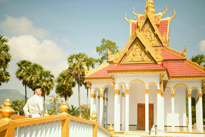 Admire Phnom Pi Tri Ton Pagoda - Outstanding Khmer Temple
