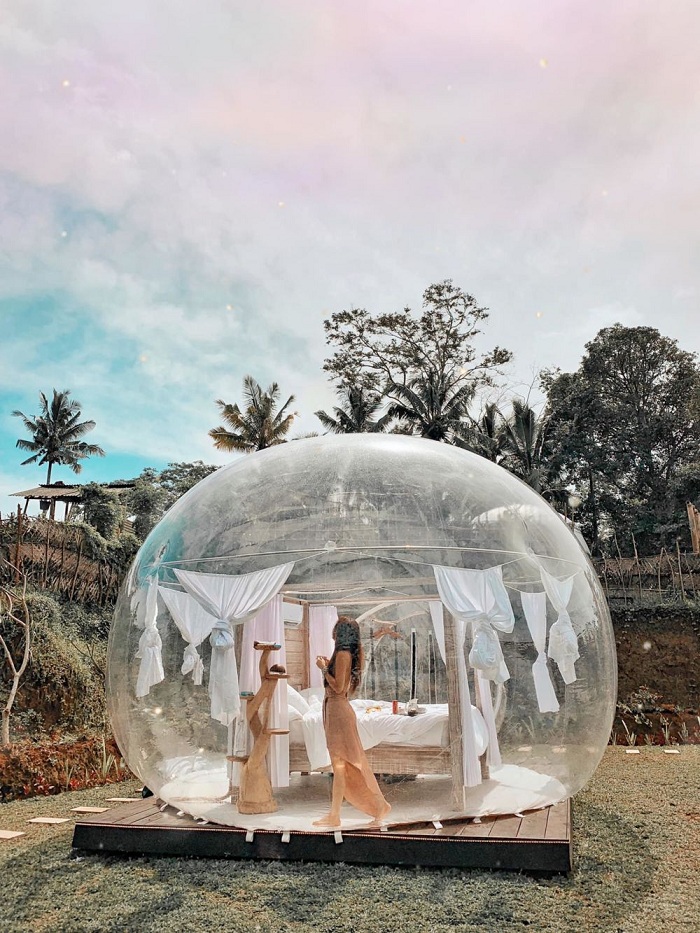 Zen Valley Da Lat has one of the beautiful bubble rooms in Vietnam