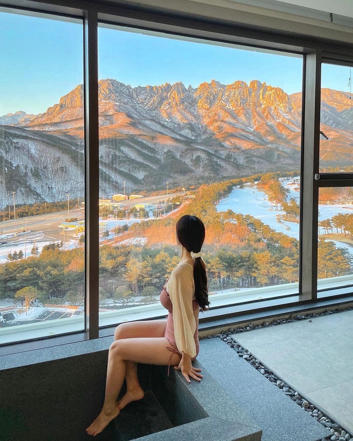Cảnh đẹp trên núi Seorak Hàn Quốc 