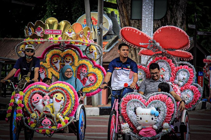 Vẻ đẹp của phố cổ Malacca Malaysia