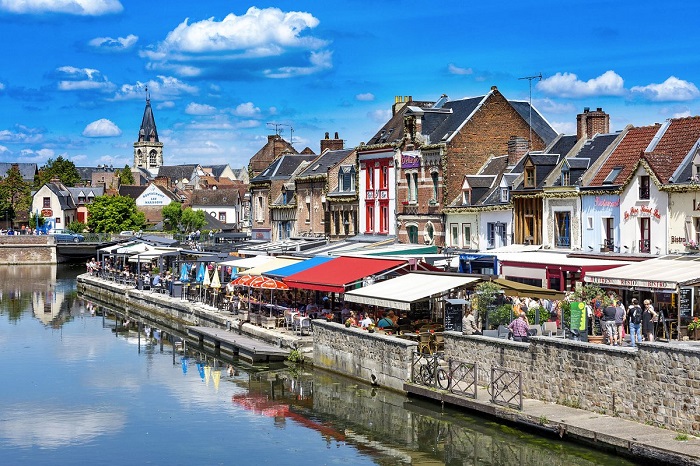 Phố cổ Saint-Leu Du lịch Amiens nước Pháp