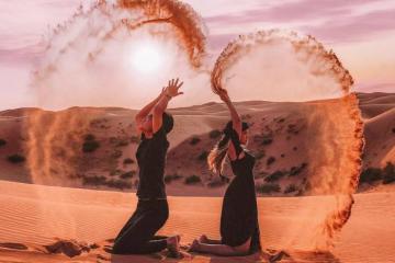 'Hút hồn' trước vẻ bí ẩn của những sa mạc nổi tiếng ở Trung Quốc