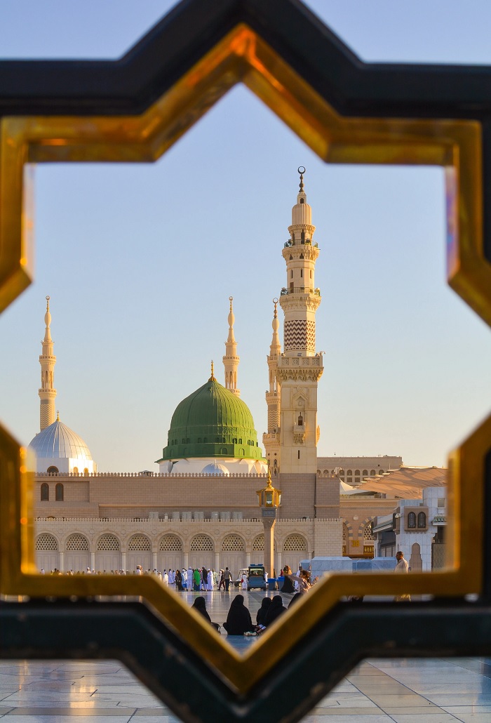 Thánh đường Hồi giáo Al- Nabawi Mosque - thánh đường Hồi giáo đẹp nhất thế giới