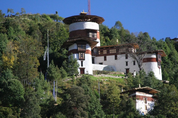 Trongsa Ta Dzong là điểm tham quan ở thị trấn Trongsa Bhutan