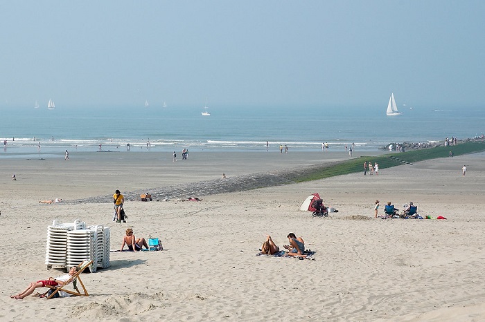 Niuwpoort là một trong những bãi biển đẹp ở Bỉ 