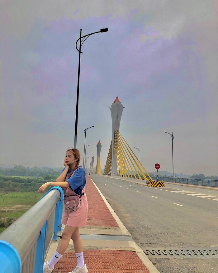 Cầu Tình Húc Tuyên Quang dài 905 mét