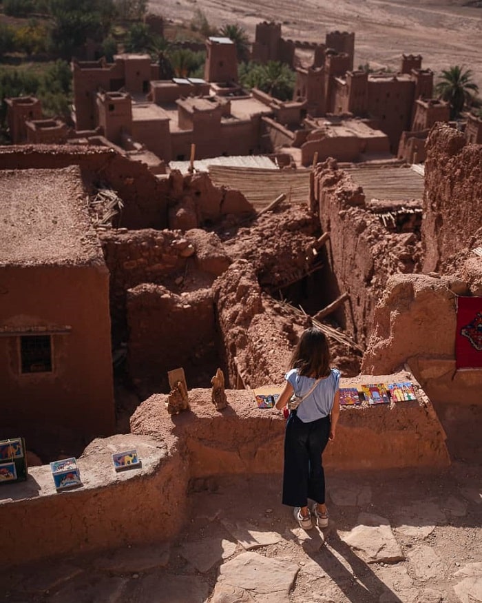 Ngắm cảnh ở thị trấn Ait Benhaddou Maroc