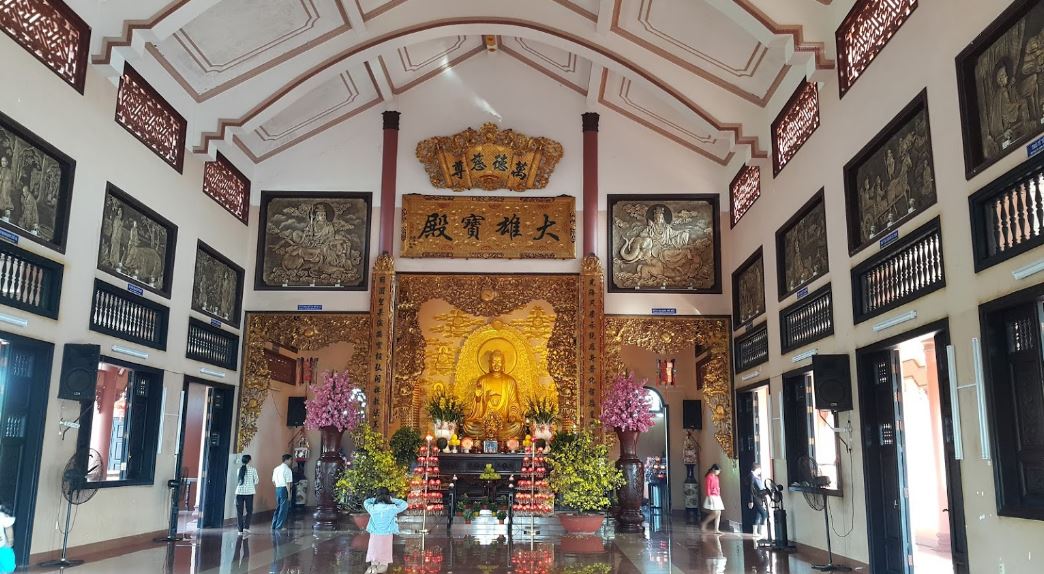 vãn cảnh chùa Quang Minh 
