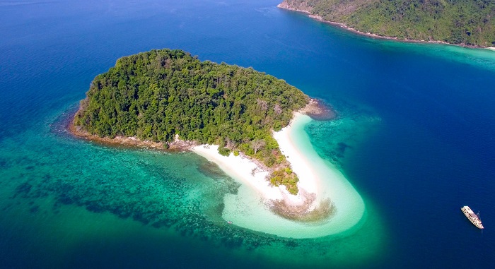 Đảo 115 đẹp không kém đảo Macleod Myanmar