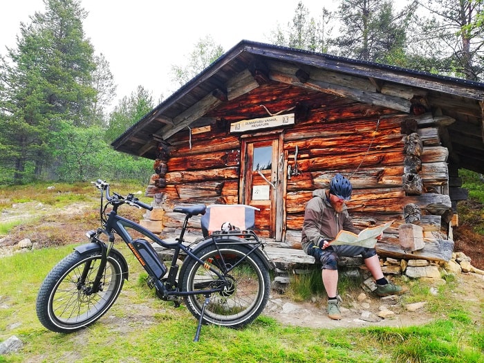 Đạp xe là hoạt động thú vị ở vườn quốc gia Urho Kekkonen