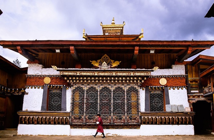 Đền Changangkha Lhakhang là điểm tham quan gần bảo tàng Di sản Dân gian Bhutan