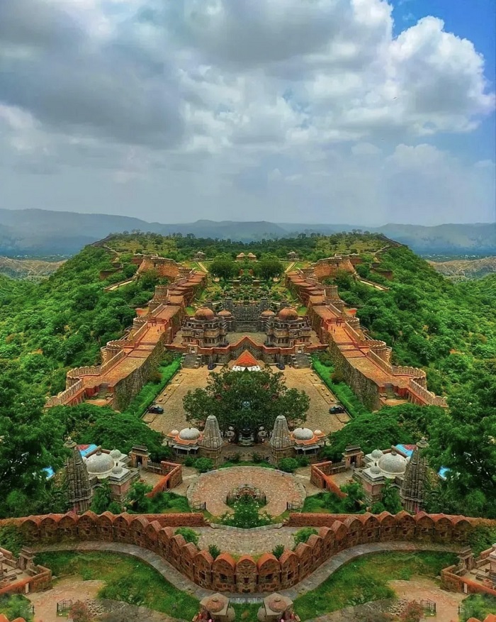 Cung điện Rana Kumbha Trường thành Kumbhalgarh Ấn Độ