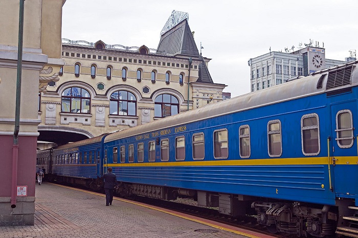 Ga tàu chính ở Moscow trên Đường sắt xuyên Siberia
