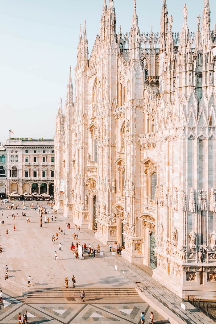 Milan là một trong những thành phố thời trang nhất của Ý - điểm đến văn hóa ở Châu Âu